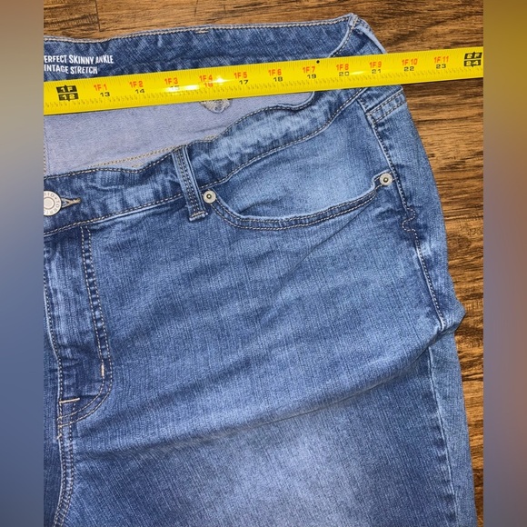 Torrid Perfect Skinny Ankle Vintage Stretch Jeans Size 24XT - Picture 7 of 11